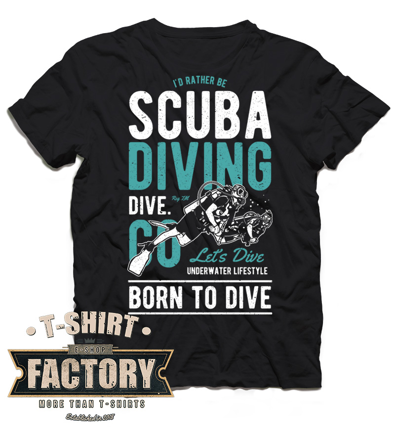 Tričko Scuba Diving